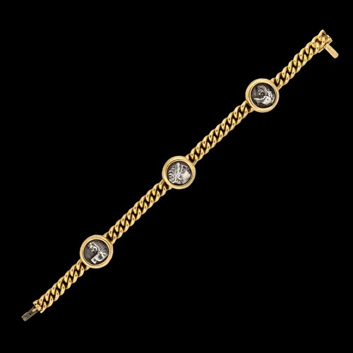 Bulgari 'Monete' bracelet.